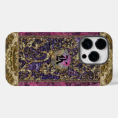Anselme Kean Elegant Viktorianisch Monogram Case-Mate iPhone Hülle (Rückseite (Horizontal))
