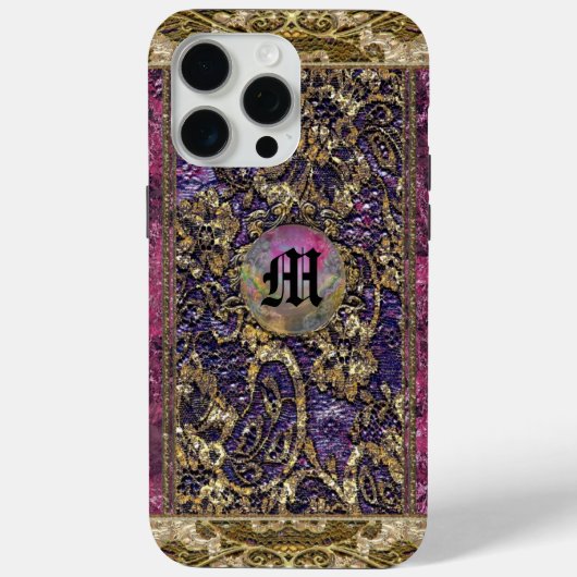 Anselme Kean Monogram Case-Mate iPhone Hülle (Rückseite)