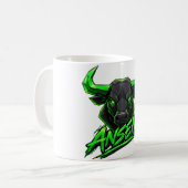 ANSEM Memecoins Kaffeetasse (Vorderseite Links)