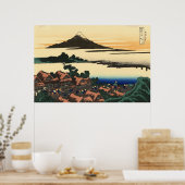 Ansicht 36+09 von 36 Ansichten des Mount Fuji Post Poster (Küche)