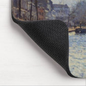 Ansicht Alfred Sisleys | des Kanals St Martin, Mousepad (Ecke)