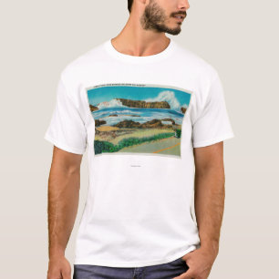 Ansicht am Siegel-Felsen zwischen Waldport und T-Shirt