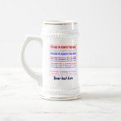 Ansicht-Anmerkungen Plse der Bierglas (Links)