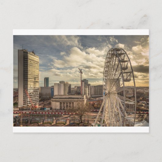 Ansicht aus Birmingham Library Postkarte (Vorderseite)