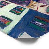 Ansicht aus dem Fenster des Griesbru-ä | Kandinsk Poster (Ecke)