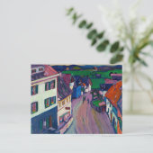 Ansicht aus dem Fenster des Griesbru-ä | Kandinsk Postkarte (Stehend Vorderseite)