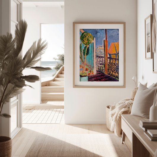 Ansicht aus dem Studio-Fenster | Isaac Grünewald Poster