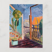 Ansicht aus dem Studio-Fenster | Isaac Grünewald Postkarte (Vorderseite)