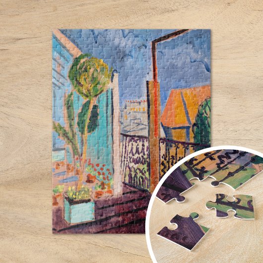 Ansicht aus dem Studio-Fenster | Isaac Grünewald Puzzle