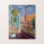 Ansicht aus dem Studio-Fenster | Isaac Grünewald Puzzle (Vertikal)