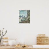 Ansicht aus Vincent's Window, Vincent Van Gogh Poster (Küche)