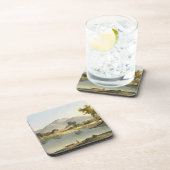 Ansicht bei Nijeibabad, nahe dem Coaduwar Gaut, Getränkeuntersetzer (Rechte Seite)