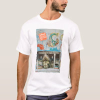 Ansicht Bernsteins der Fisch-Grotte mit Fischen