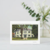 Ansicht der 1. Normal School in Amerika Postkarte (Stehend Vorderseite)