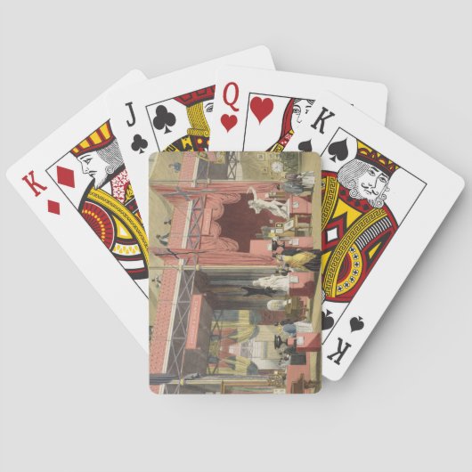 Ansicht der Abschnitte Schweden, Norwegen und Däne Spielkarten (Rückseite)