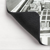 Ansicht der Abtei von Heilig-Germain-DES-Pres Mousepad (Ecke)