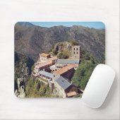 Ansicht der Abtei von St Martin du Canigou Mousepad (Mit Mouse)