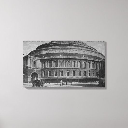 Ansicht der Albert Hall, c.1900 Leinwanddruck (Vorderseite)