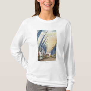 Ansicht der Allee von Flags, Weltausstellung 1934 T-Shirt