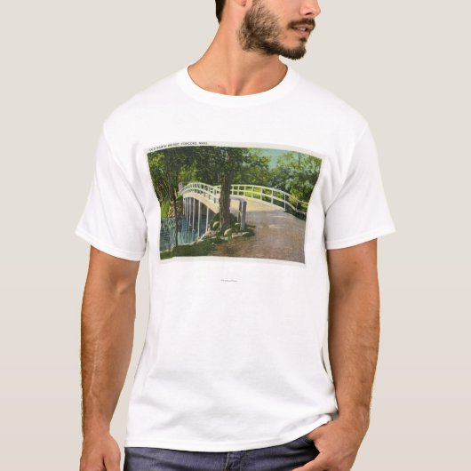 Ansicht der alten Nordbrücke T-Shirt (Vorderseite)