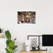 Ansicht der Antekammer mit allegorischer Darstellu Poster (Heimbüro)