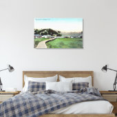 Ansicht der ArksLarkspur, CA Leinwanddruck (Insitu (Schlafzimmer))