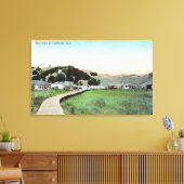 Ansicht der ArksLarkspur, CA Leinwanddruck (Insitu (Wohnzimmer))