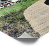 Ansicht der ArksLarkspur, CA Poster (Ecke)