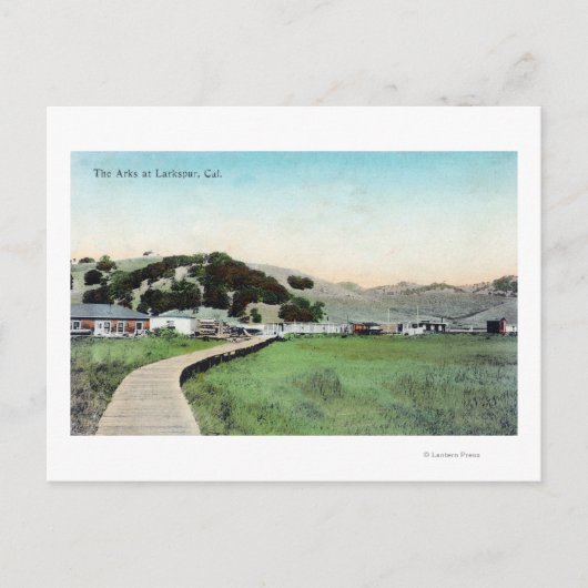 Ansicht der ArksLarkspur, CA Postkarte (Vorderseite)