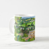 Ansicht der Badwatercolor-Tasse Kaffeetasse (Vorderseite Links)