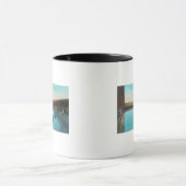 Ansicht der Becken-TankBoyes Hot Springs, CA Tasse (Zentrum)