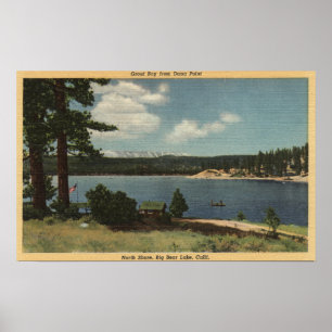 Ansicht der Bewurf-Bucht von Dana Point Poster