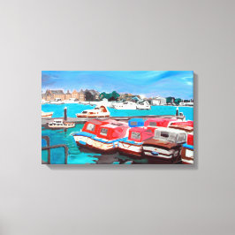 Ansicht der Broads Leinwanddruck