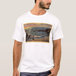 Ansicht der Bucht des Holzes T-Shirt