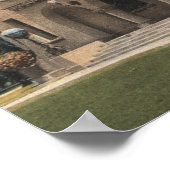 Ansicht der Carnegie Public Library Poster (Ecke)