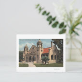 Ansicht der Carnegie Public Library Postkarte (Stehend Vorderseite)