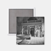 Ansicht der Caryatids Tribune Magnet (Vorderseite/Rückseite)