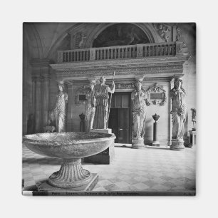 Ansicht der Caryatids-Tribüne Magnet