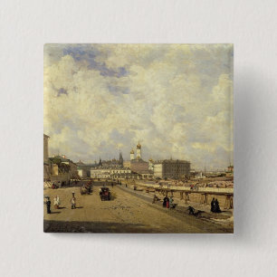 Ansicht der Christus-Retter-Kathedrale Button