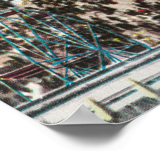 Ansicht der Chutes von oben # 2 Poster (Ecke)