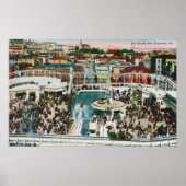 Ansicht der Chutes von oben # 2 Poster (Vorne)