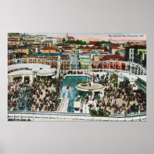 Ansicht der Chutes von oben # 2 Poster