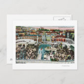 Ansicht der Chutes von oben # 2 Postkarte (Vorne/Hinten)