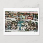 Ansicht der Chutes von oben # 2 Postkarte (Vorderseite)