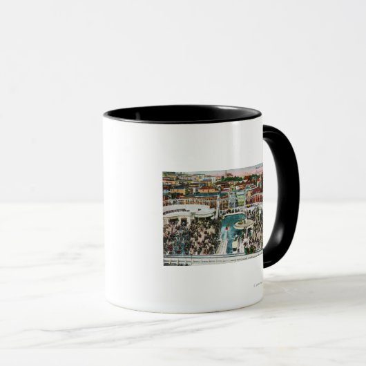 Ansicht der Chutes von oben # 2 Tasse (VorderseiteRechts)