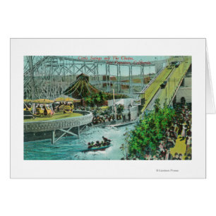 Ansicht der Circle Swings and the Chutes