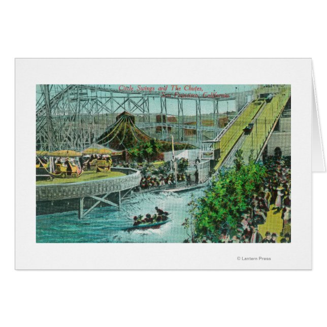 Ansicht der Circle Swings and the Chutes (Vorderseite (Horizontal))