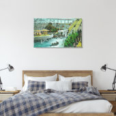 Ansicht der Circle Swings and the Chutes Leinwanddruck (Insitu (Schlafzimmer))