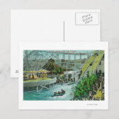 Ansicht der Circle Swings and the Chutes Postkarte (Vorne/Hinten)