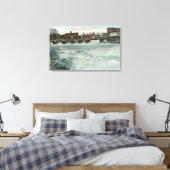 Ansicht der Court Street Bridge mit Blick auf Lehi Leinwanddruck (Insitu (Schlafzimmer))